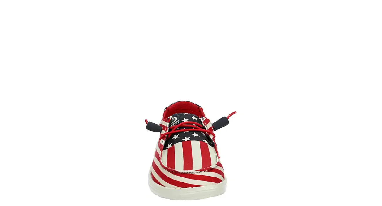 WOMENS WENDY AMERICANA SLIP ON SNEAKER>HEYDUDE Clearance