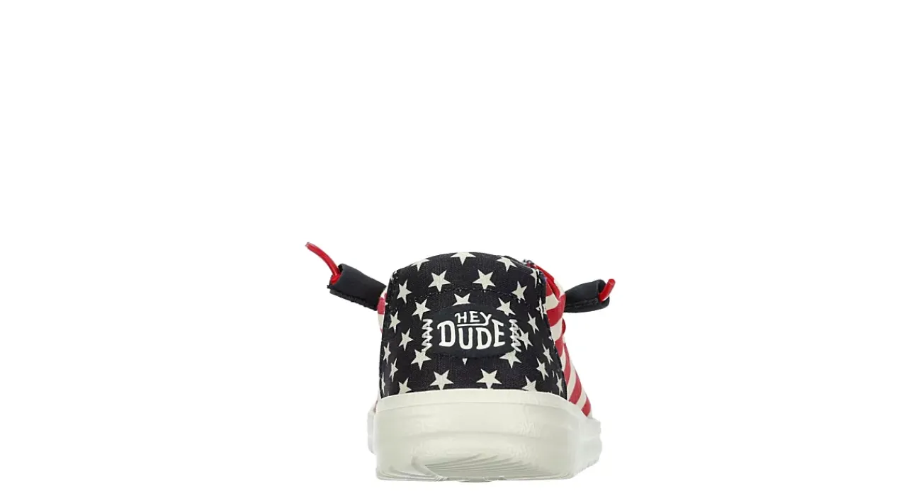 WOMENS WENDY AMERICANA SLIP ON SNEAKER>HEYDUDE Clearance