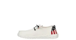 WOMENS WENDY AMERICANA SLIP ON SNEAKER><noscript><img width=