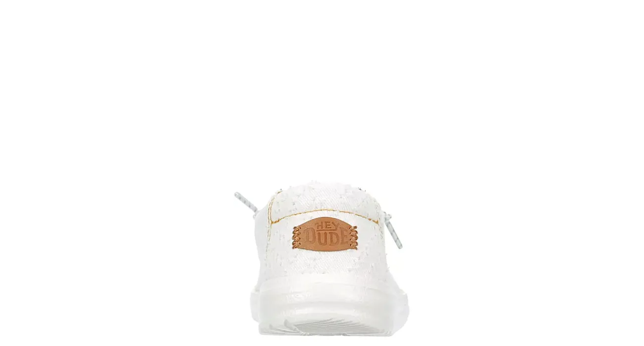 WOMENS WENDY DENIM SLIP ON SNEAKER>HEYDUDE Online