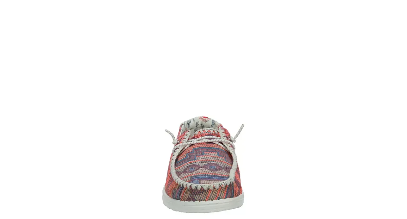 WOMENS WENDY KNIT SLIP ON SNEAKER>HEYDUDE New