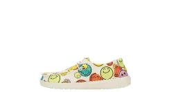 WOMENS WENDY SMILEY SLIP ON SNEAKER><noscript><img width=